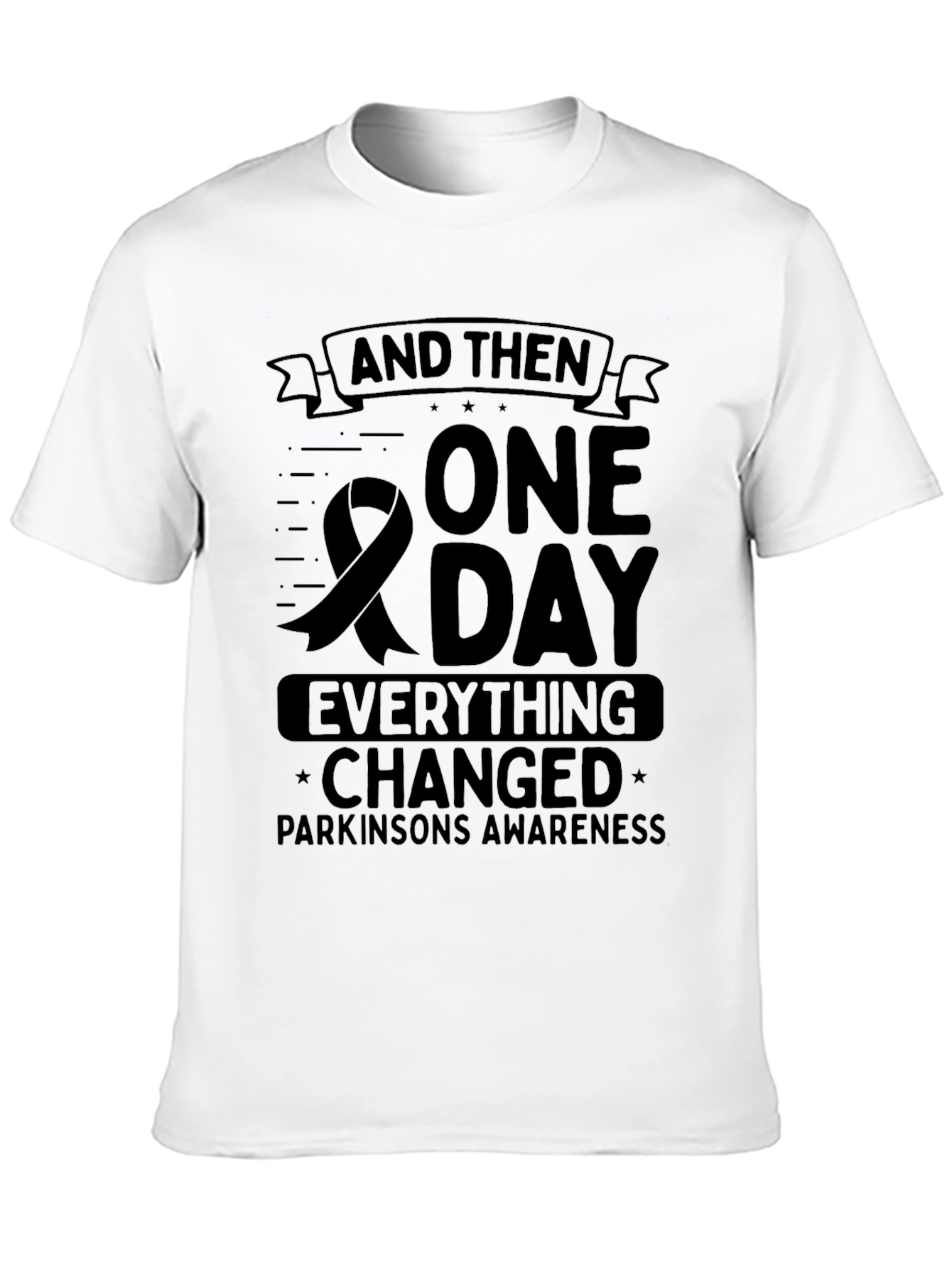 Parkinsons Awareness T-Shirt - Everything Changed