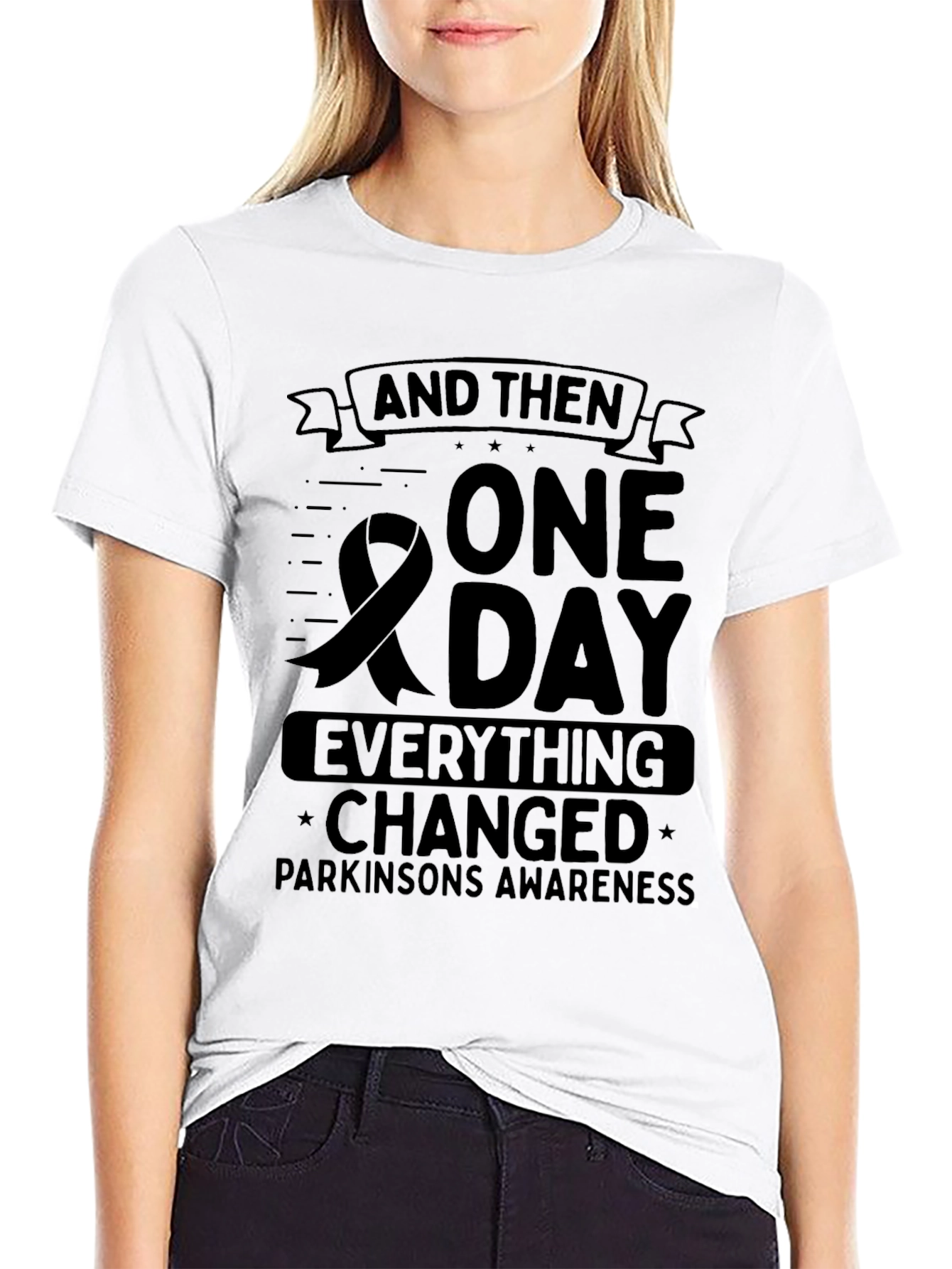Parkinsons Awareness T-Shirt - Everything Changed