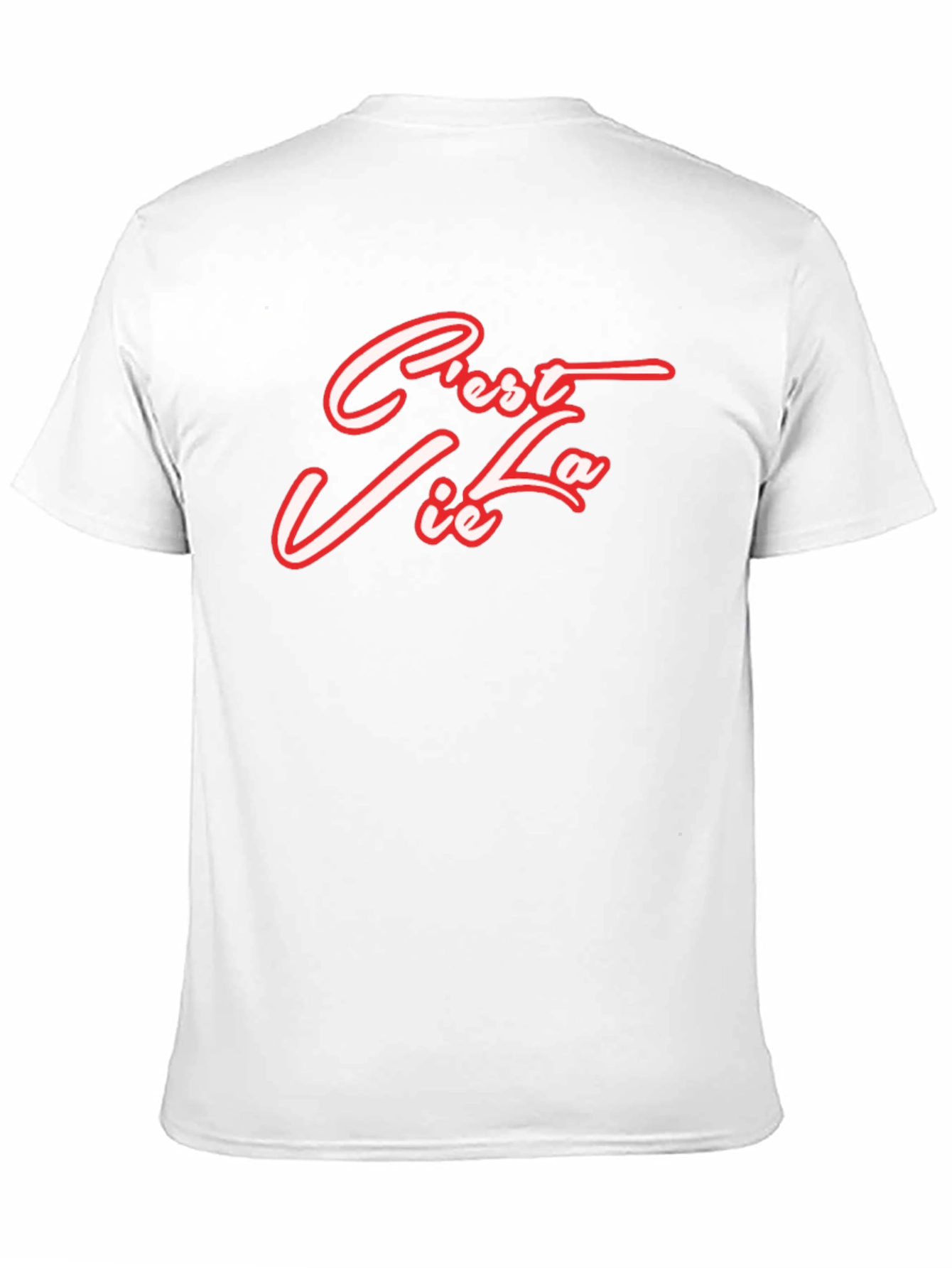 Cest La Vie Graphic Tee - Black