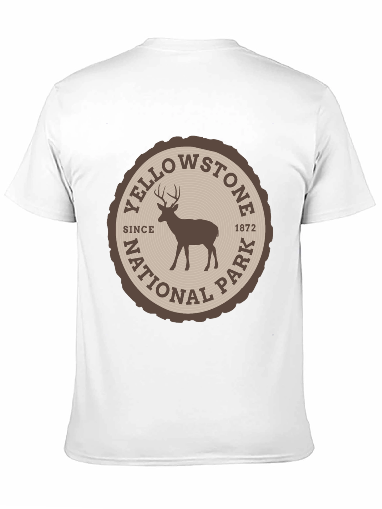 Yellowstone National Park T-Shirt Deer Graphic Tee