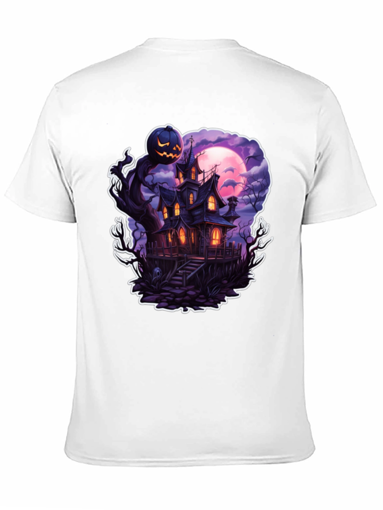 Haunted House Halloween T-Shirt