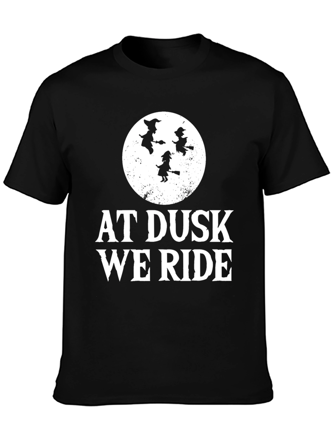 At Dusk We Ride Halloween T-Shirt