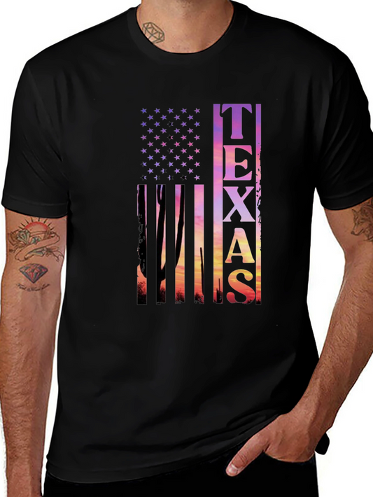 Texas Flag Graphic T-Shirt - Mens
