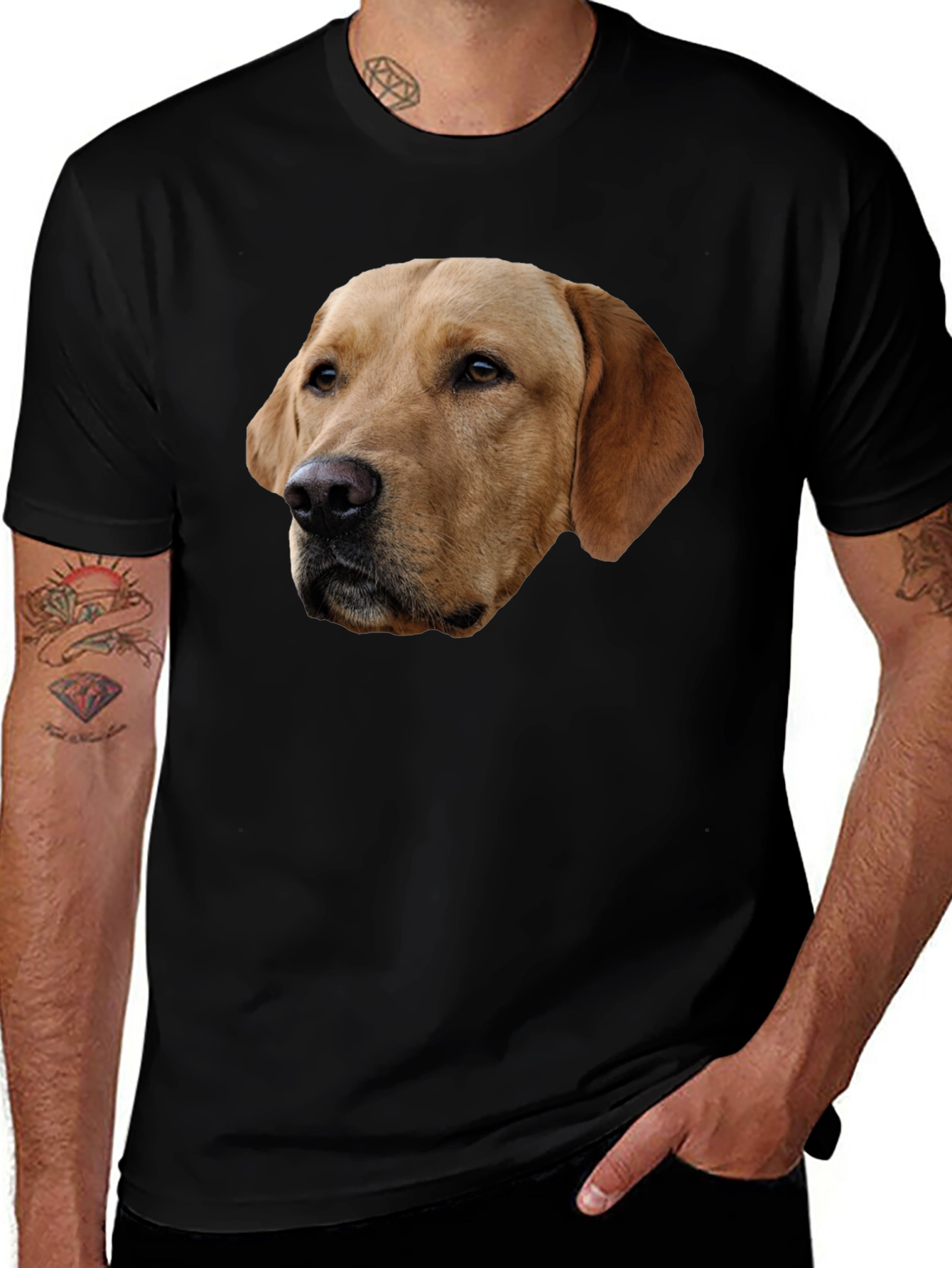 Labrador Dog Graphic T-Shirt