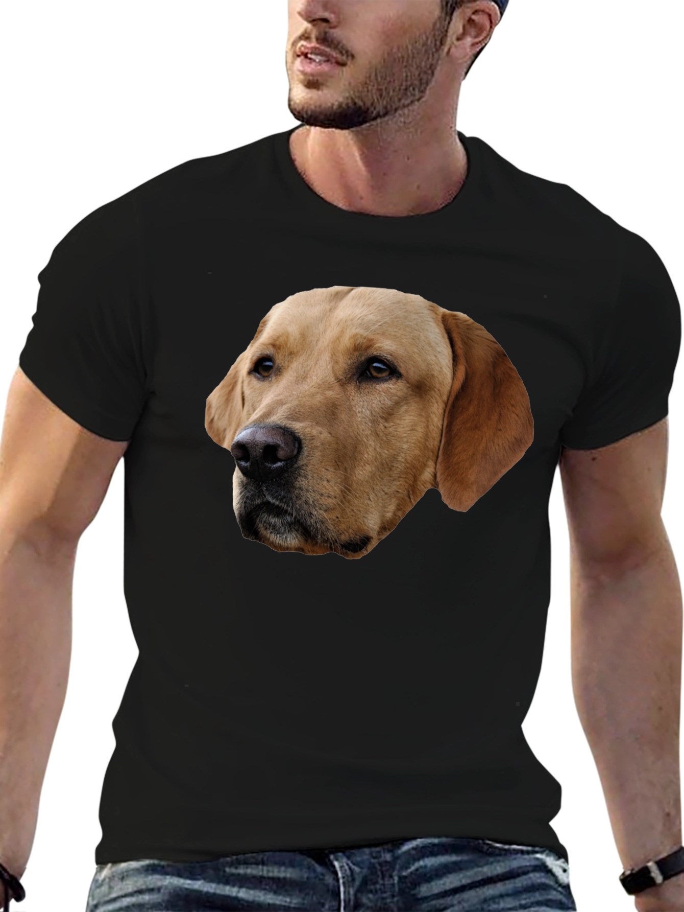 Labrador Dog Graphic T-Shirt