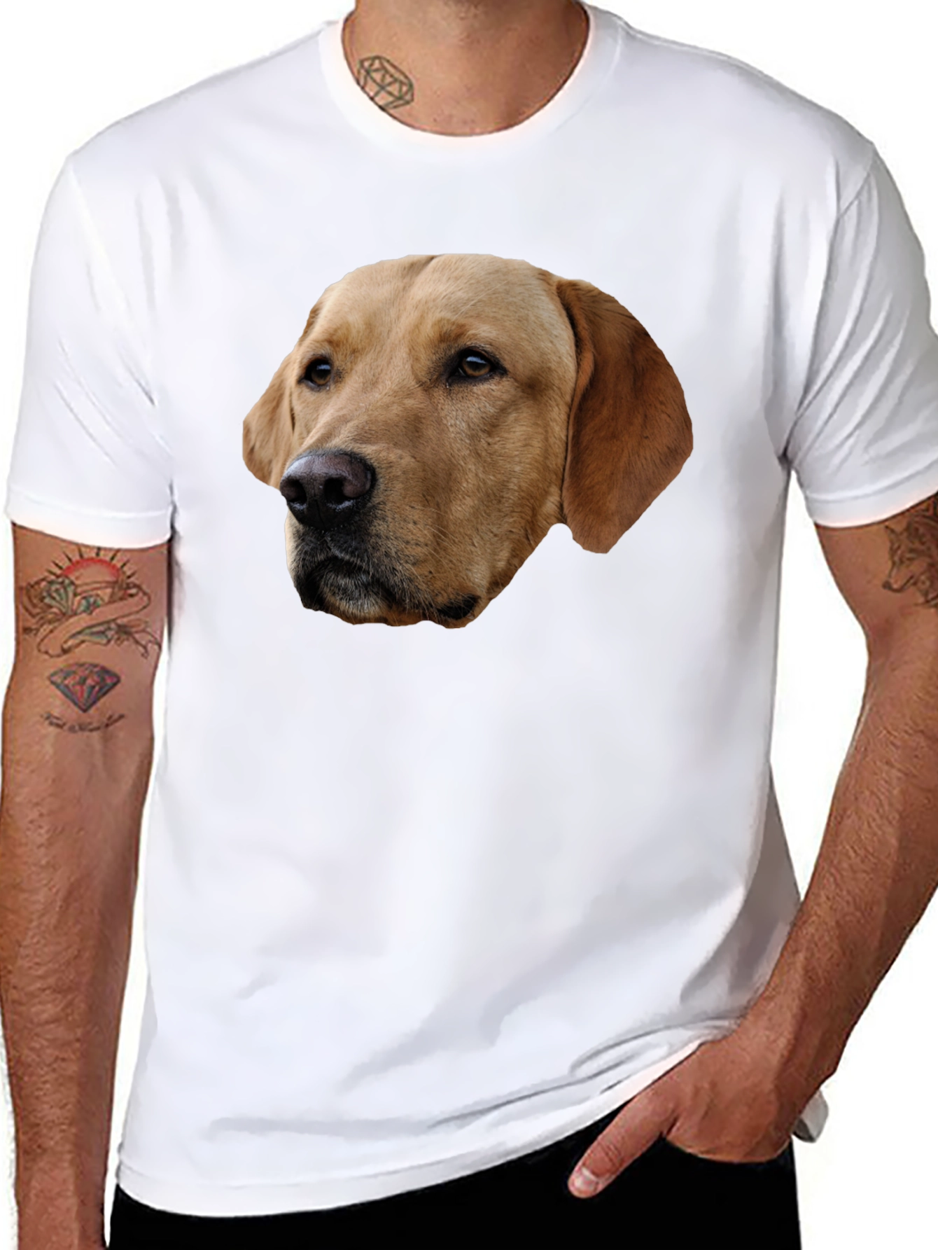Labrador Dog Graphic T-Shirt