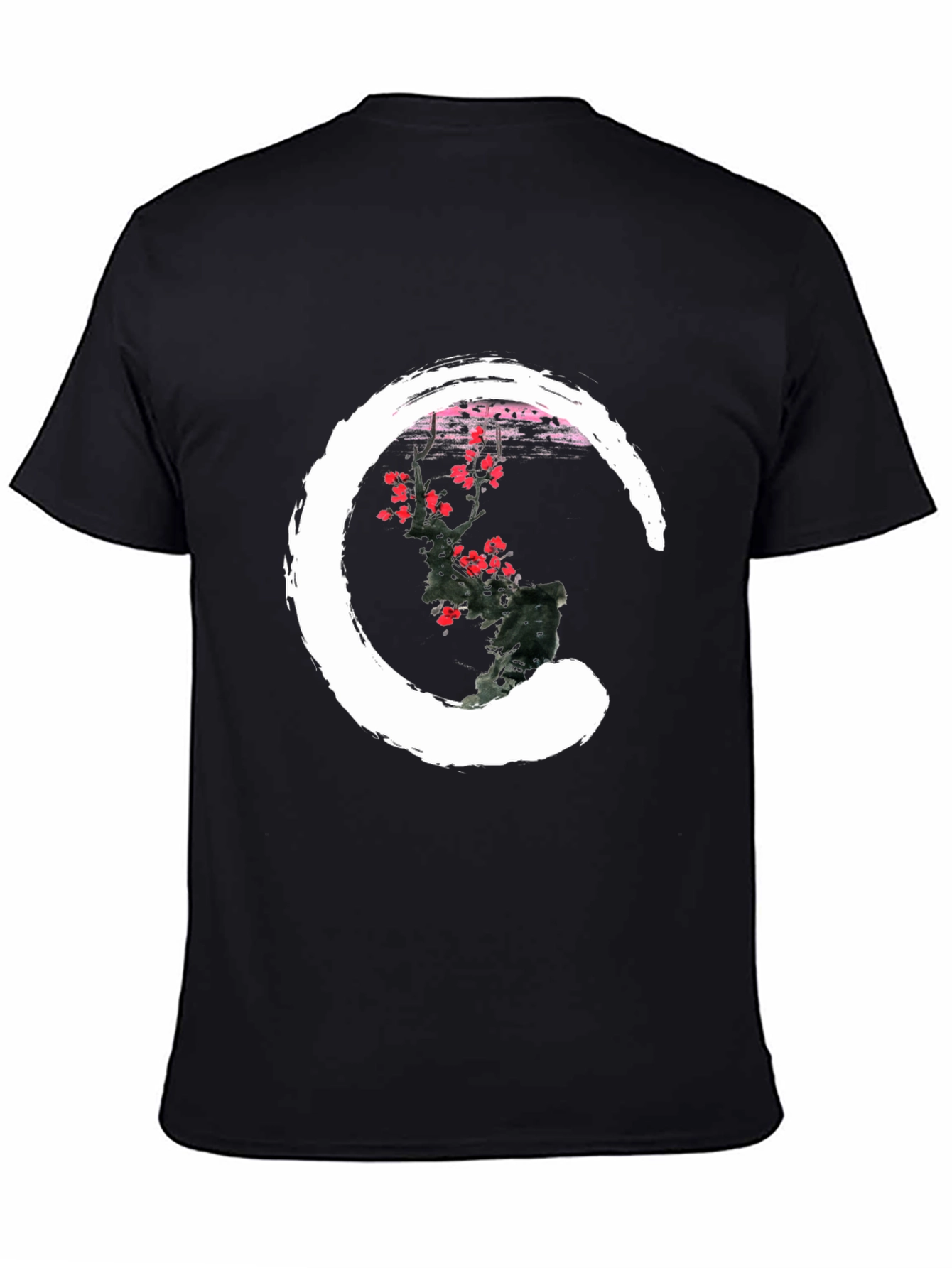 Zen Circle Blossom Graphic Tee