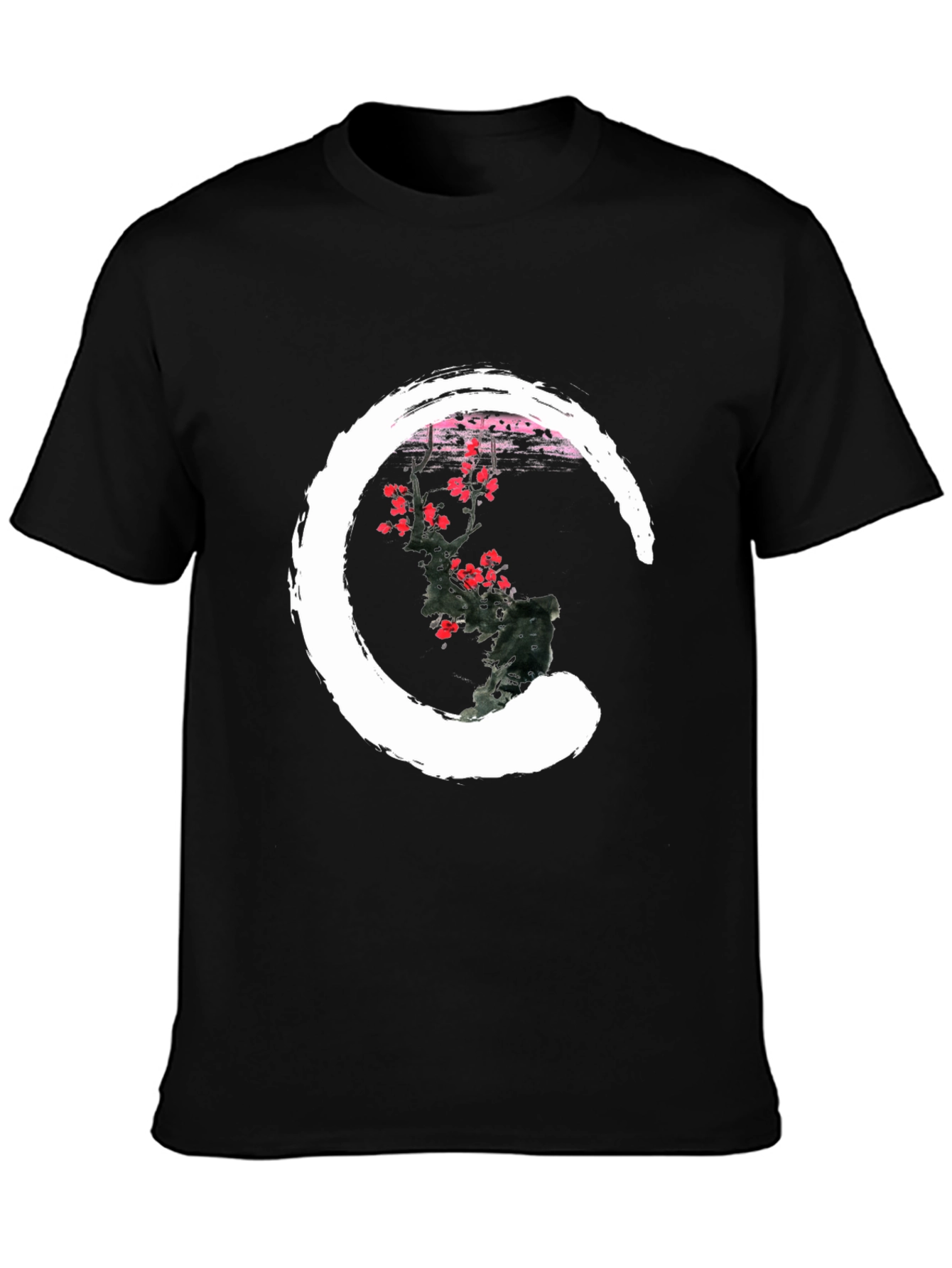 Zen Circle Blossom Graphic Tee