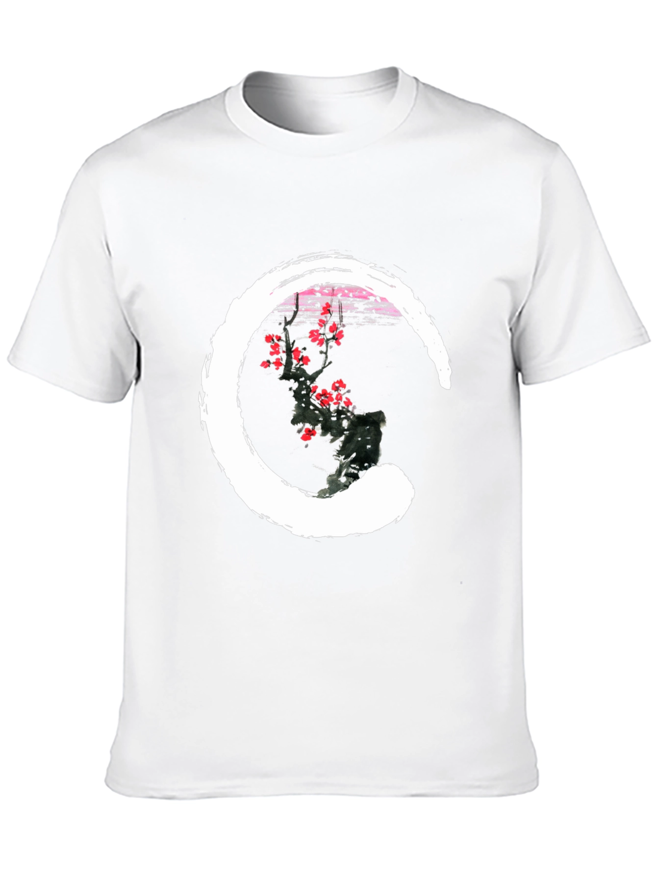 Zen Circle Blossom Graphic Tee