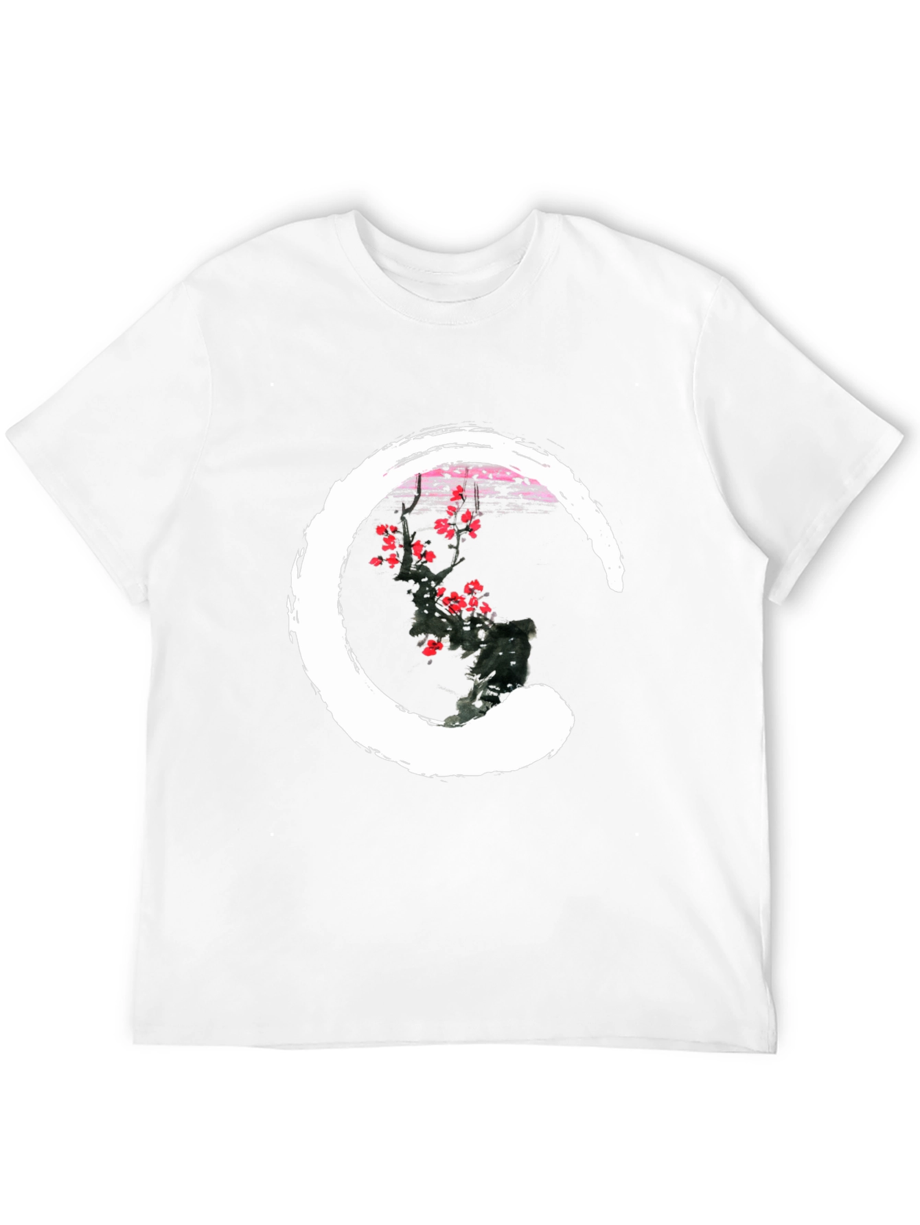 Zen Circle Blossom Graphic Tee