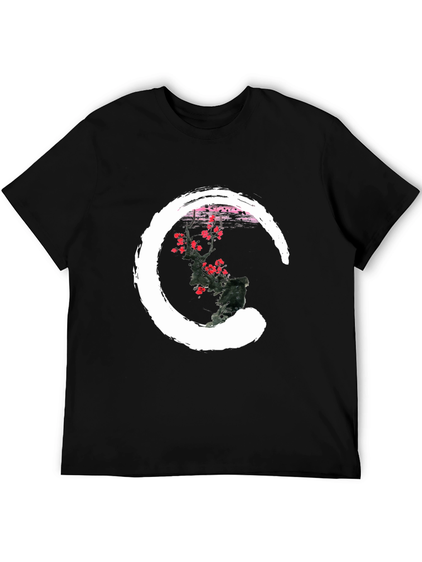 Zen Circle Blossom Graphic Tee
