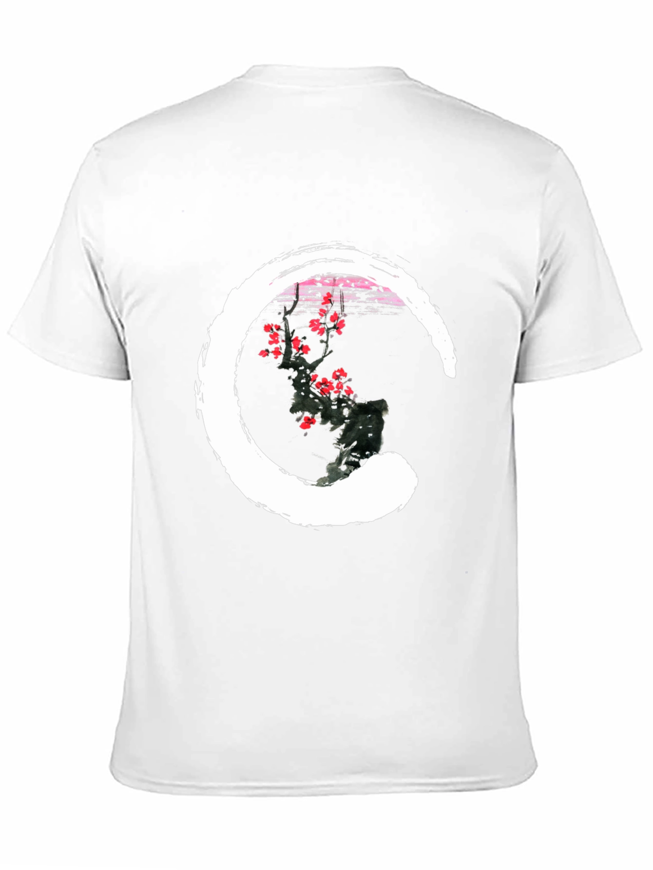 Zen Circle Blossom Graphic Tee