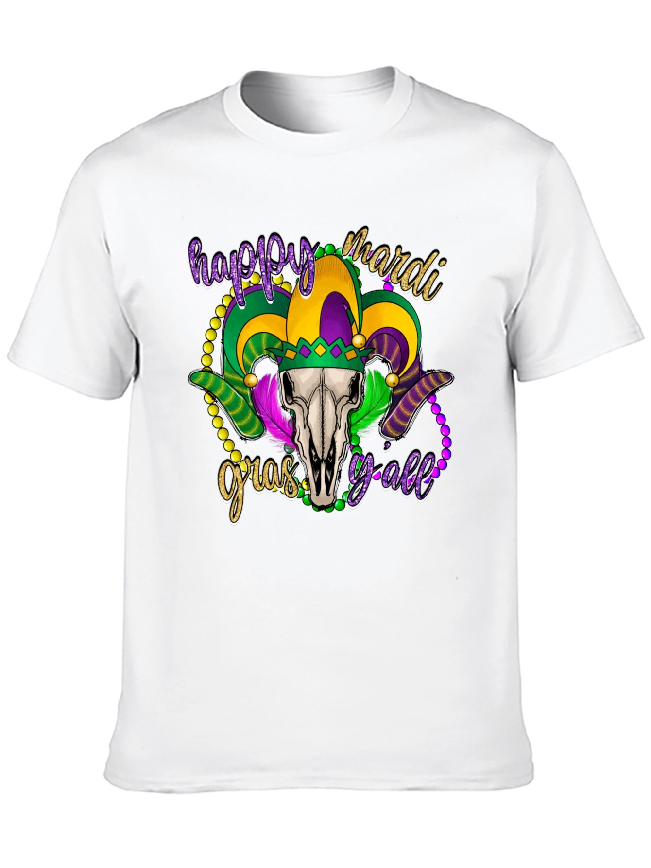 Mardi Gras Yall T-Shirt