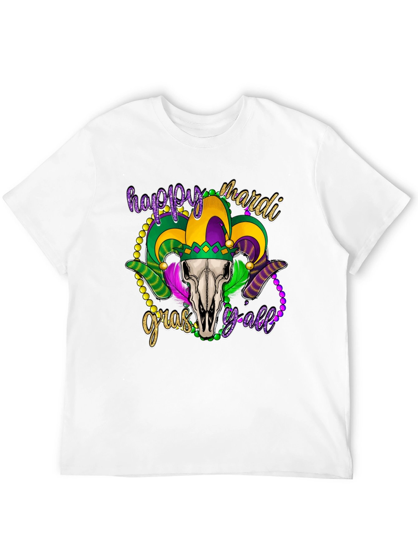 Mardi Gras Yall T-Shirt