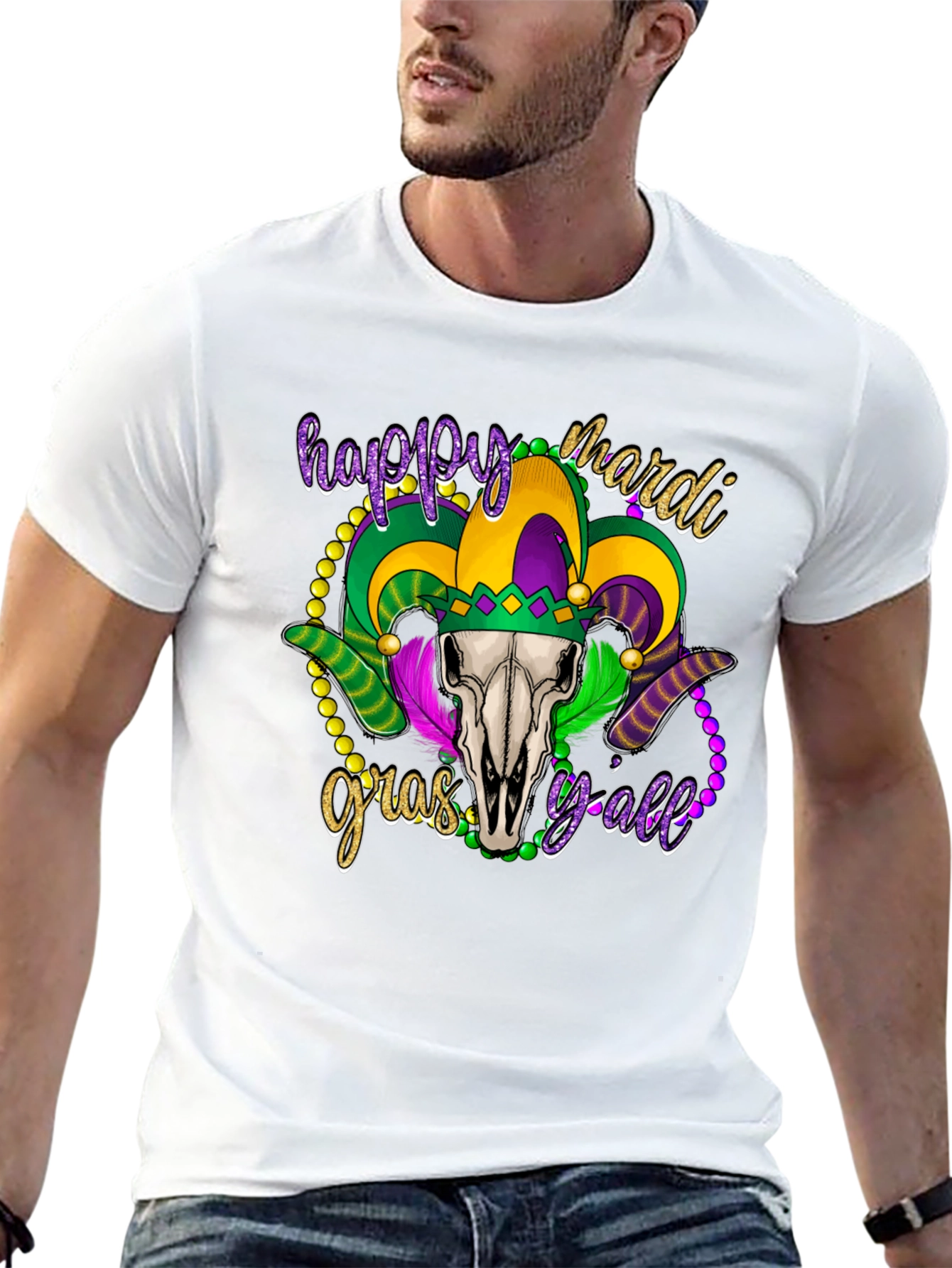 Mardi Gras Yall T-Shirt