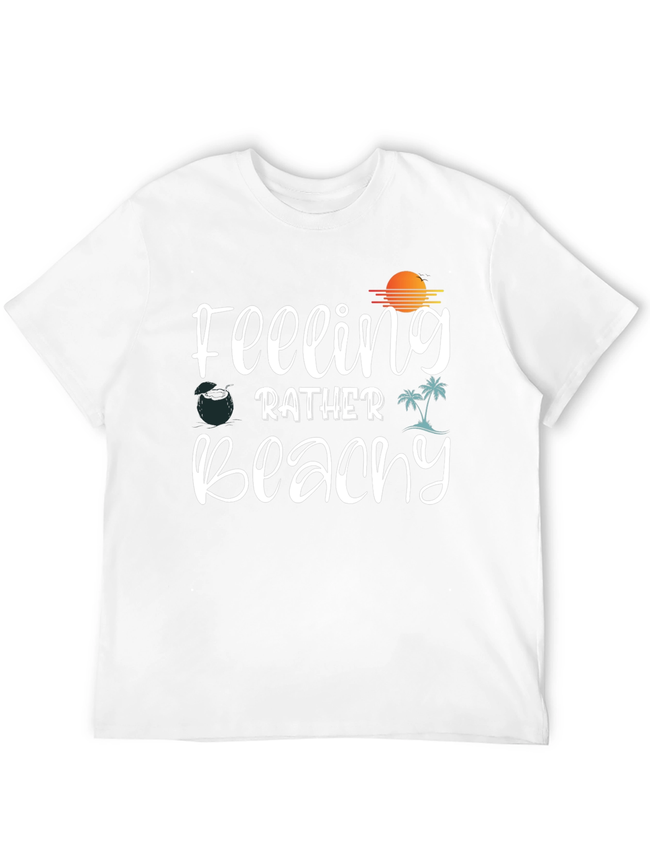 Feeling Beachy Graphic Tee - Summer Vibes T-Shirt