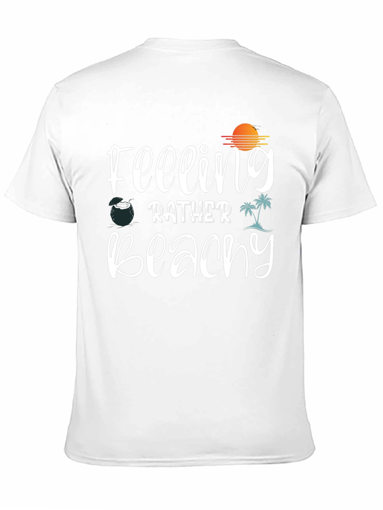 Feeling Beachy Graphic Tee - Summer Vibes T-Shirt