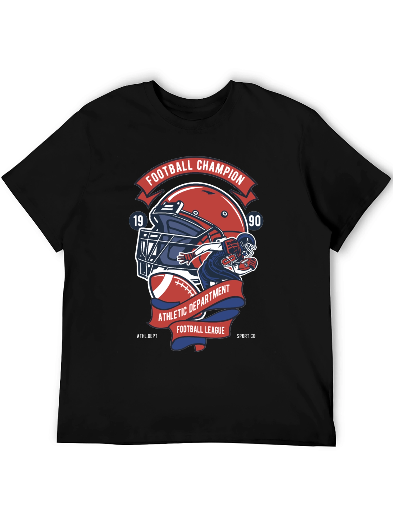 Football Champion Graphic T-Shirt