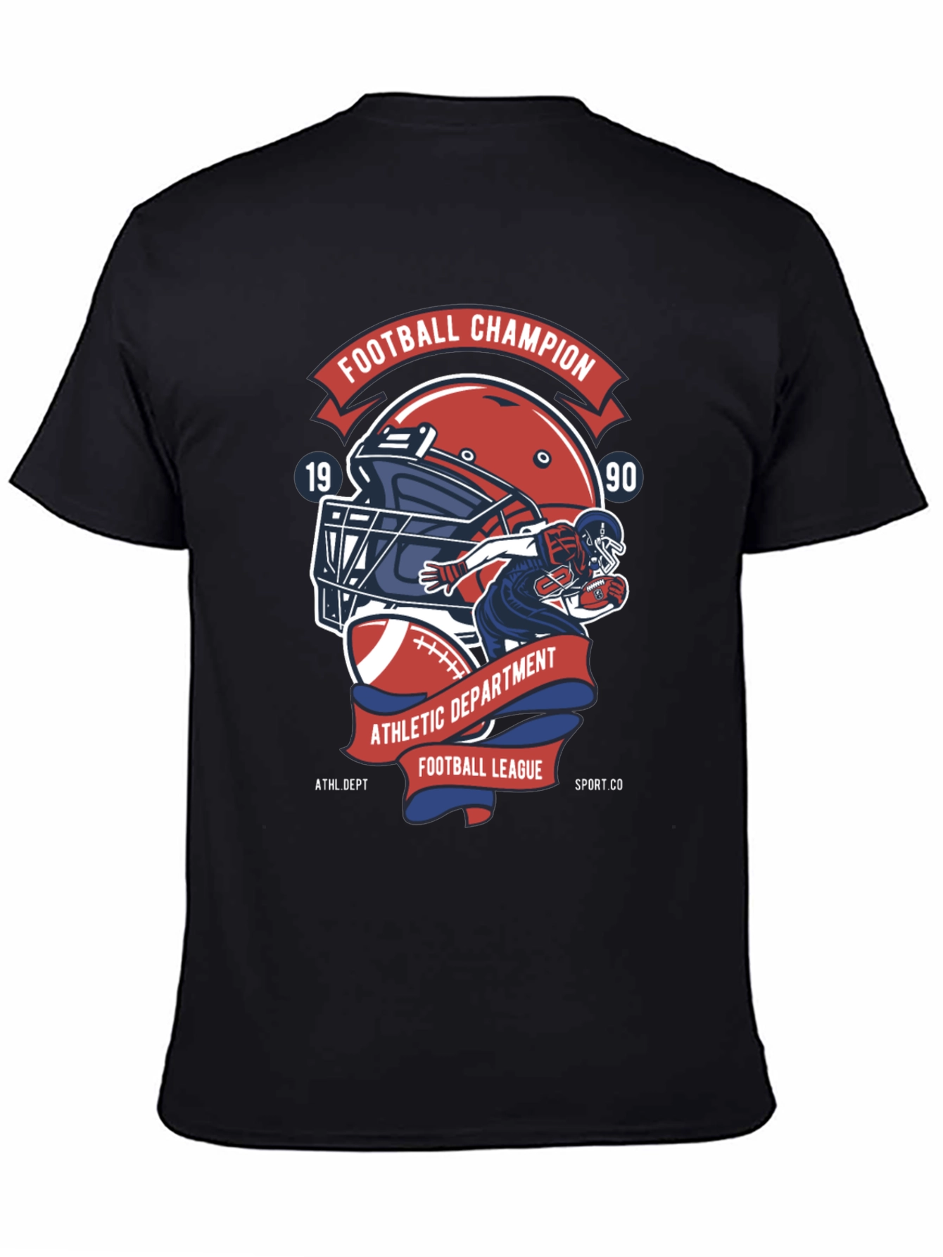 Football Champion Graphic T-Shirt