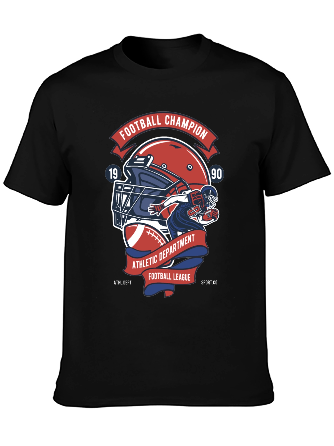 Football Champion Graphic T-Shirt