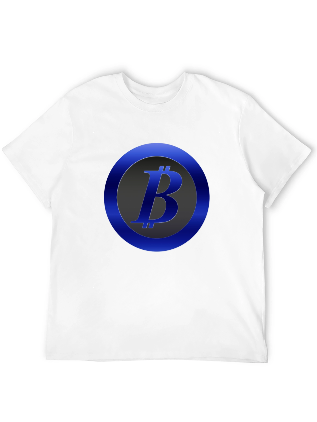 Bitcoin Logo Graphic Black T-Shirt