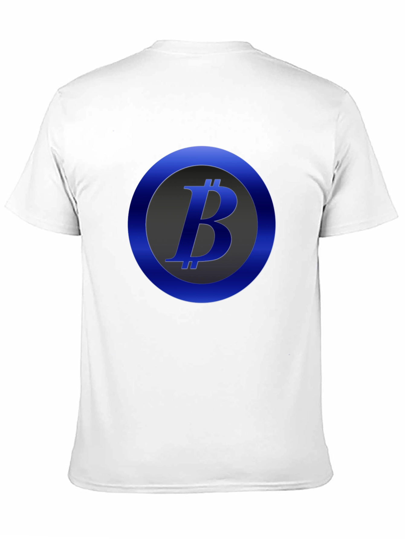 Bitcoin Logo Graphic Black T-Shirt
