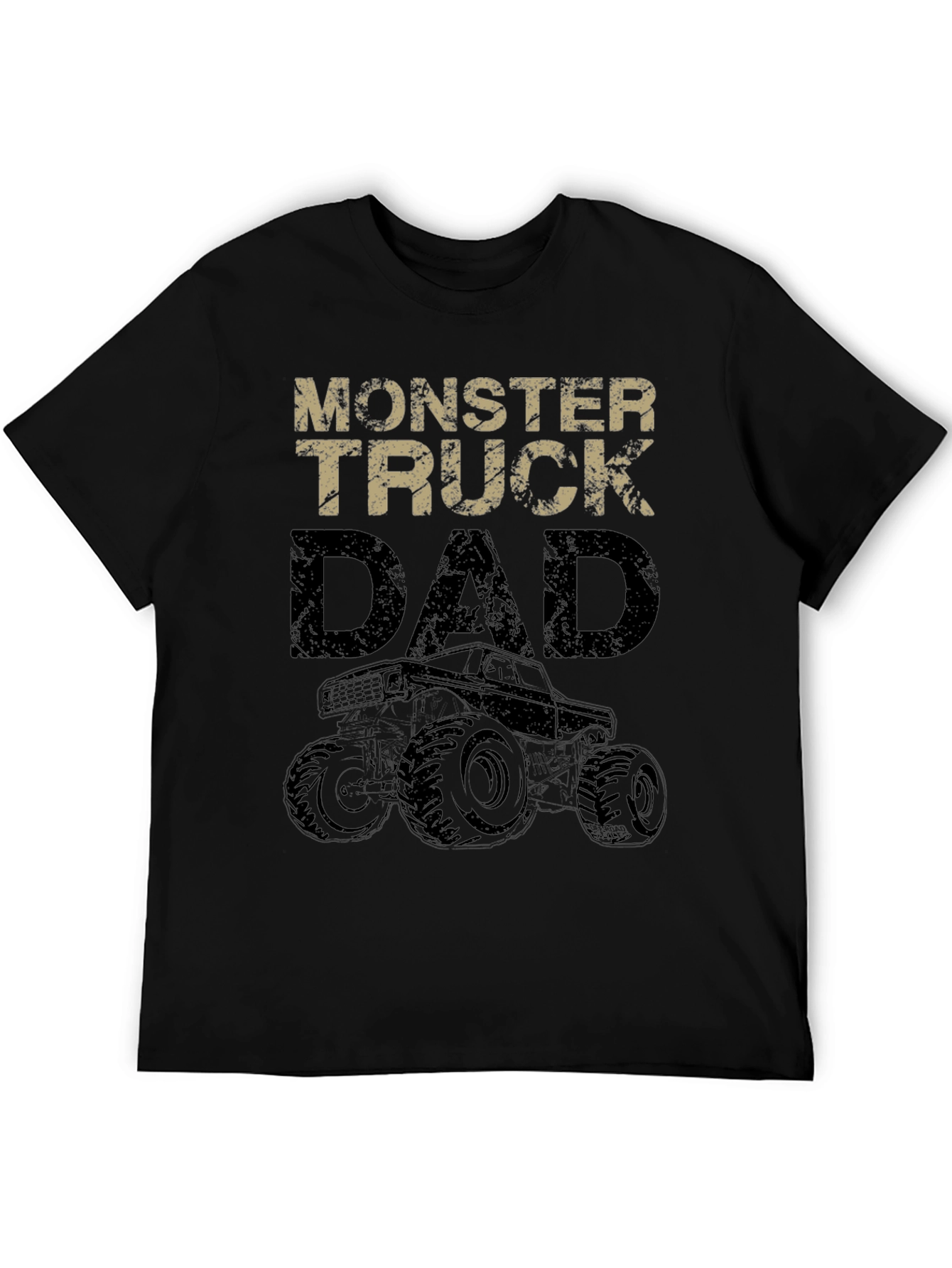 Monster Truck Dad Graphic T-Shirt