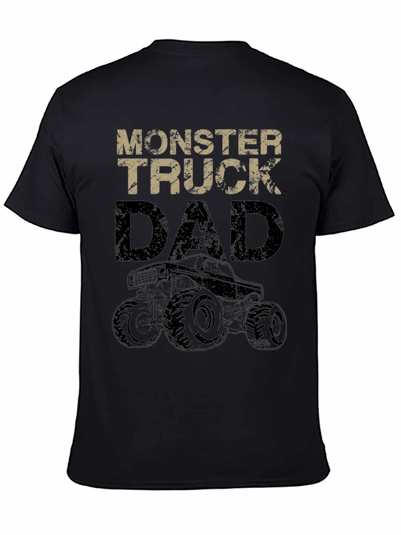 Monster Truck Dad Graphic T-Shirt