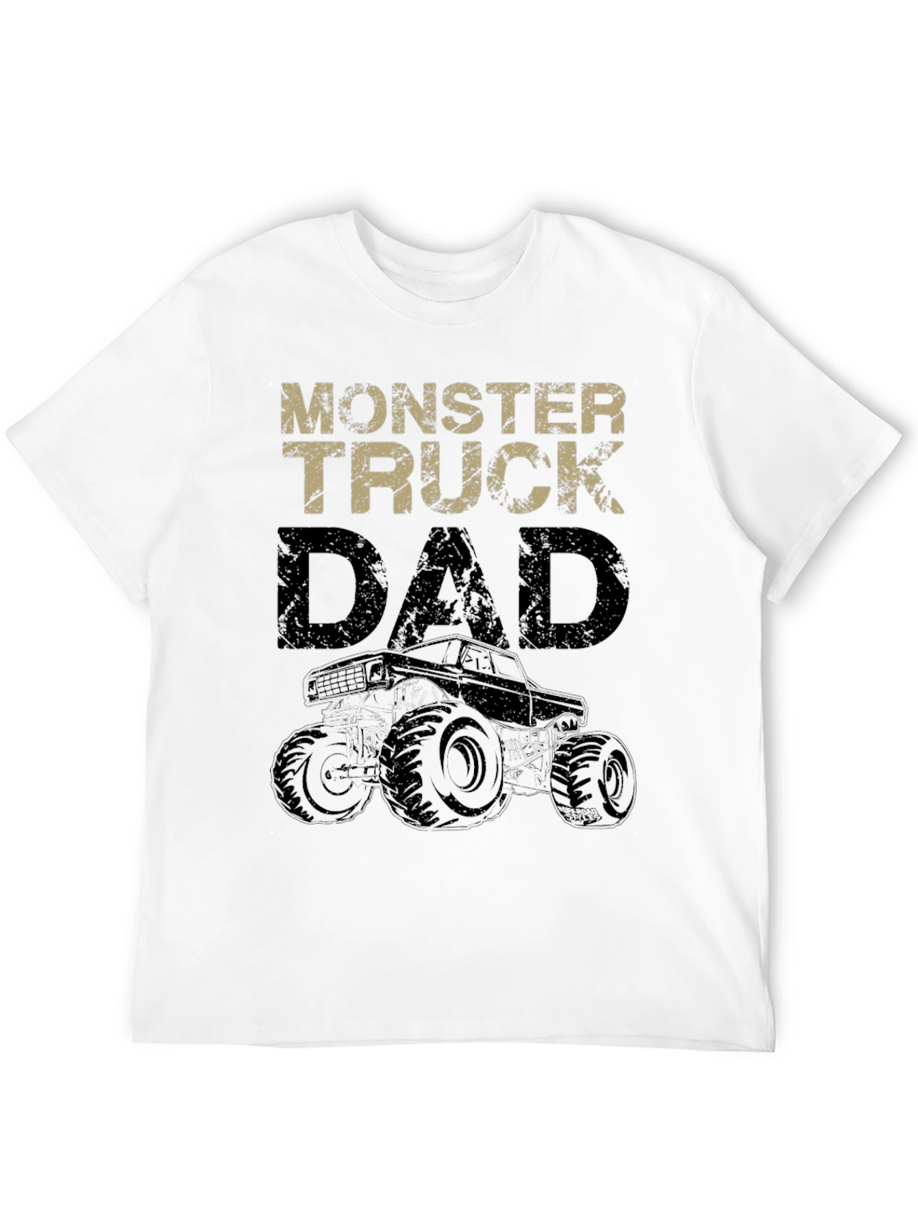 Monster Truck Dad Graphic T-Shirt
