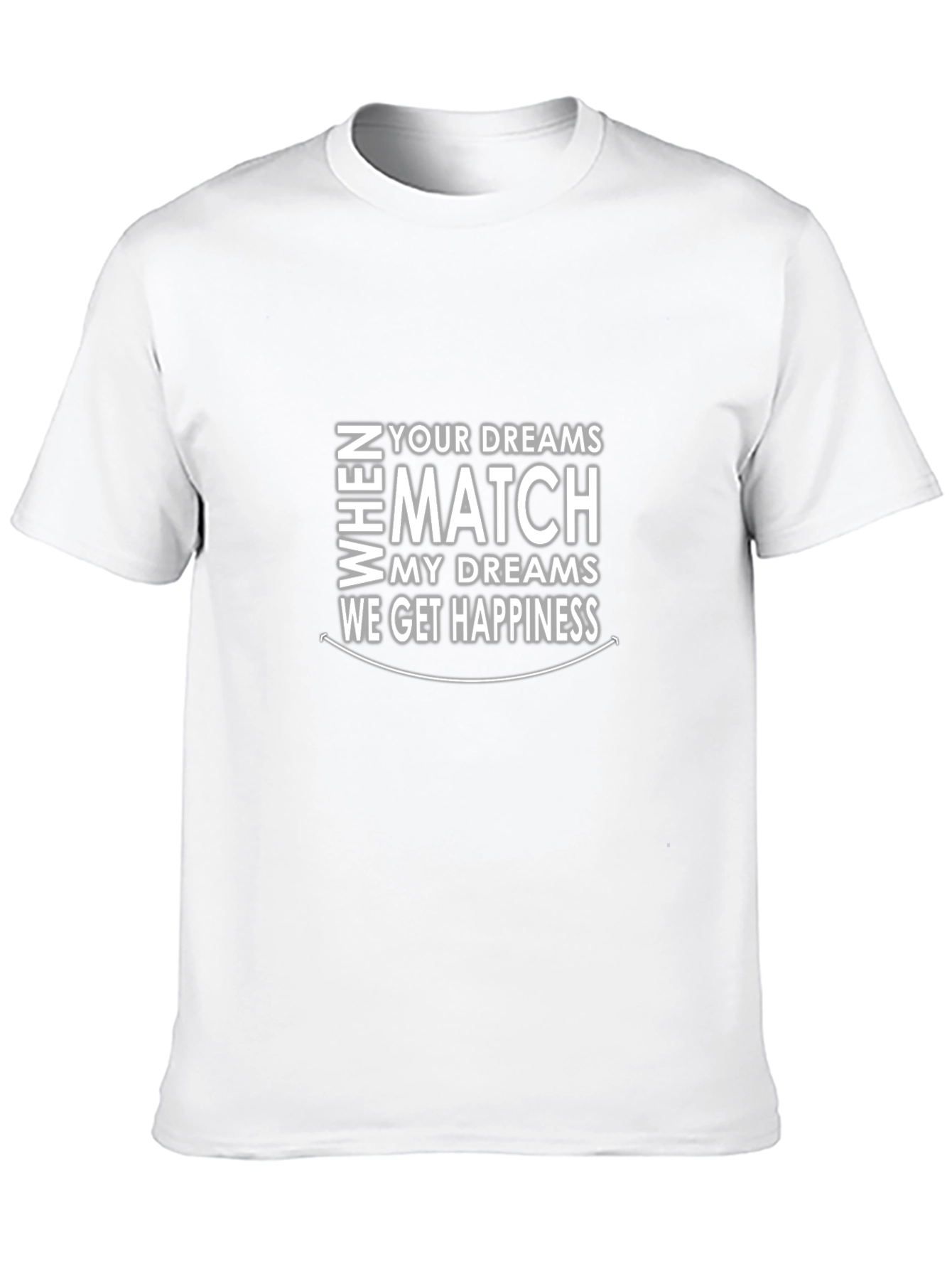 Dreams Match Happiness Graphic T-Shirt