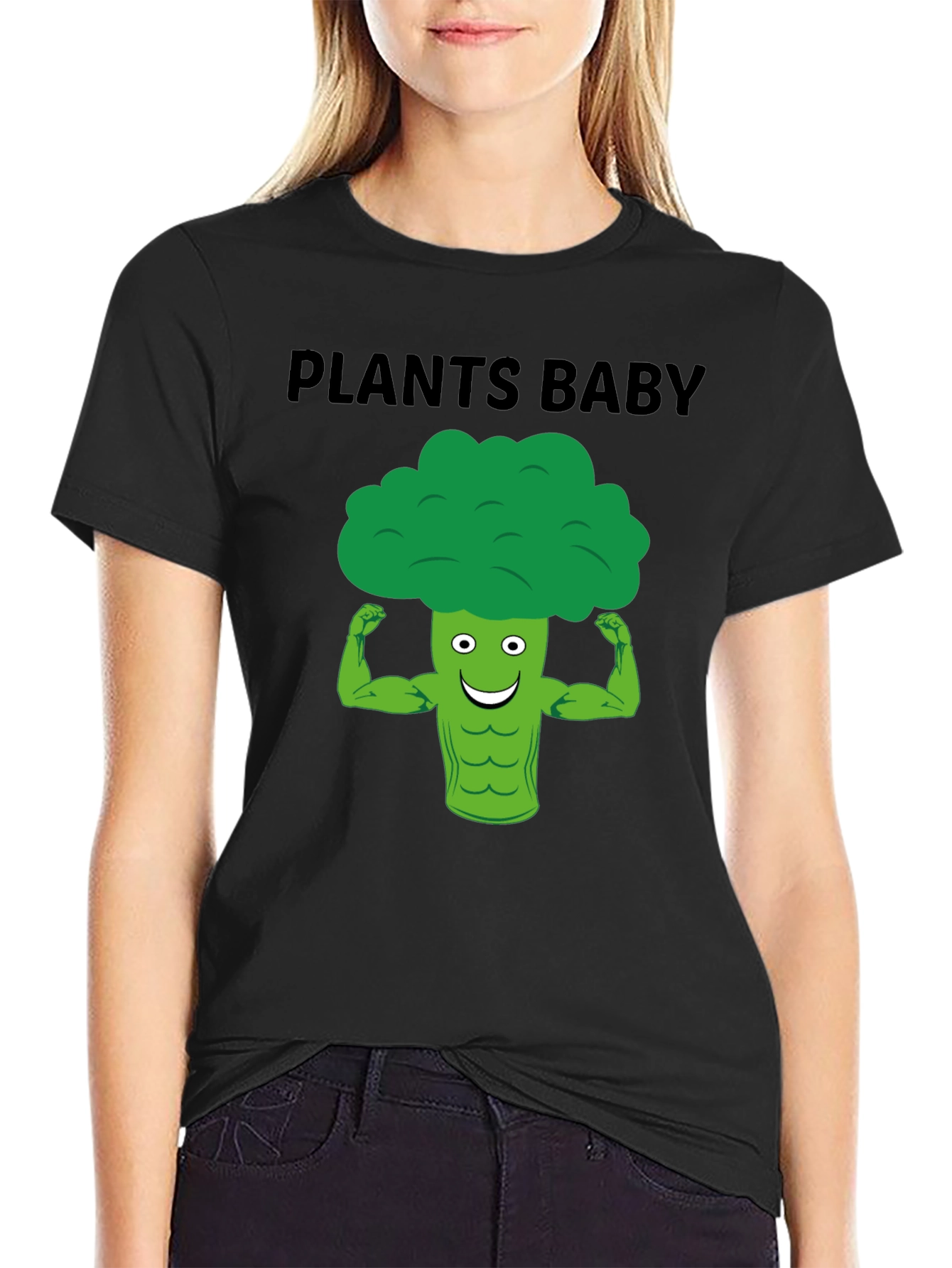 Plants Baby Broccoli Muscle T-Shirt