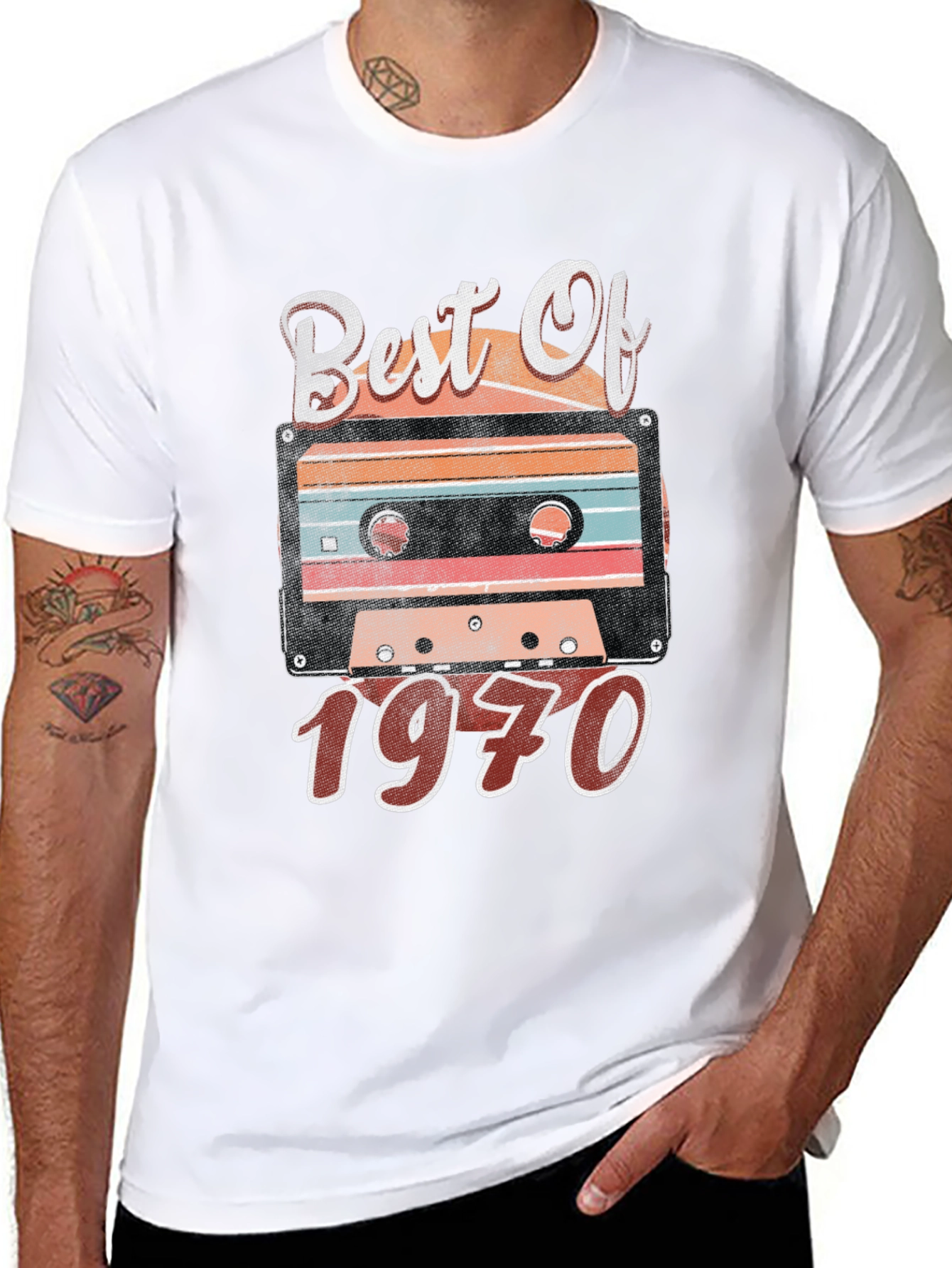 Best of 1970 Cassette Tape T-Shirt