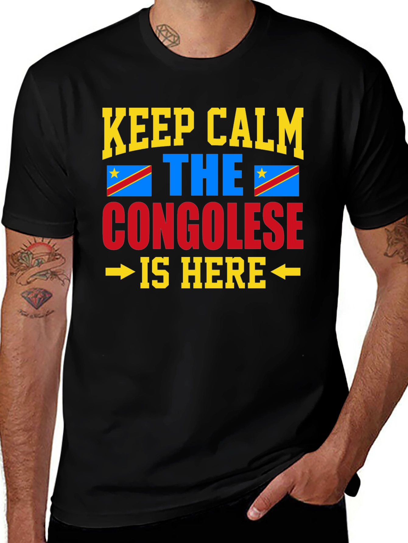 Keep Calm Congolese Pride T-Shirt