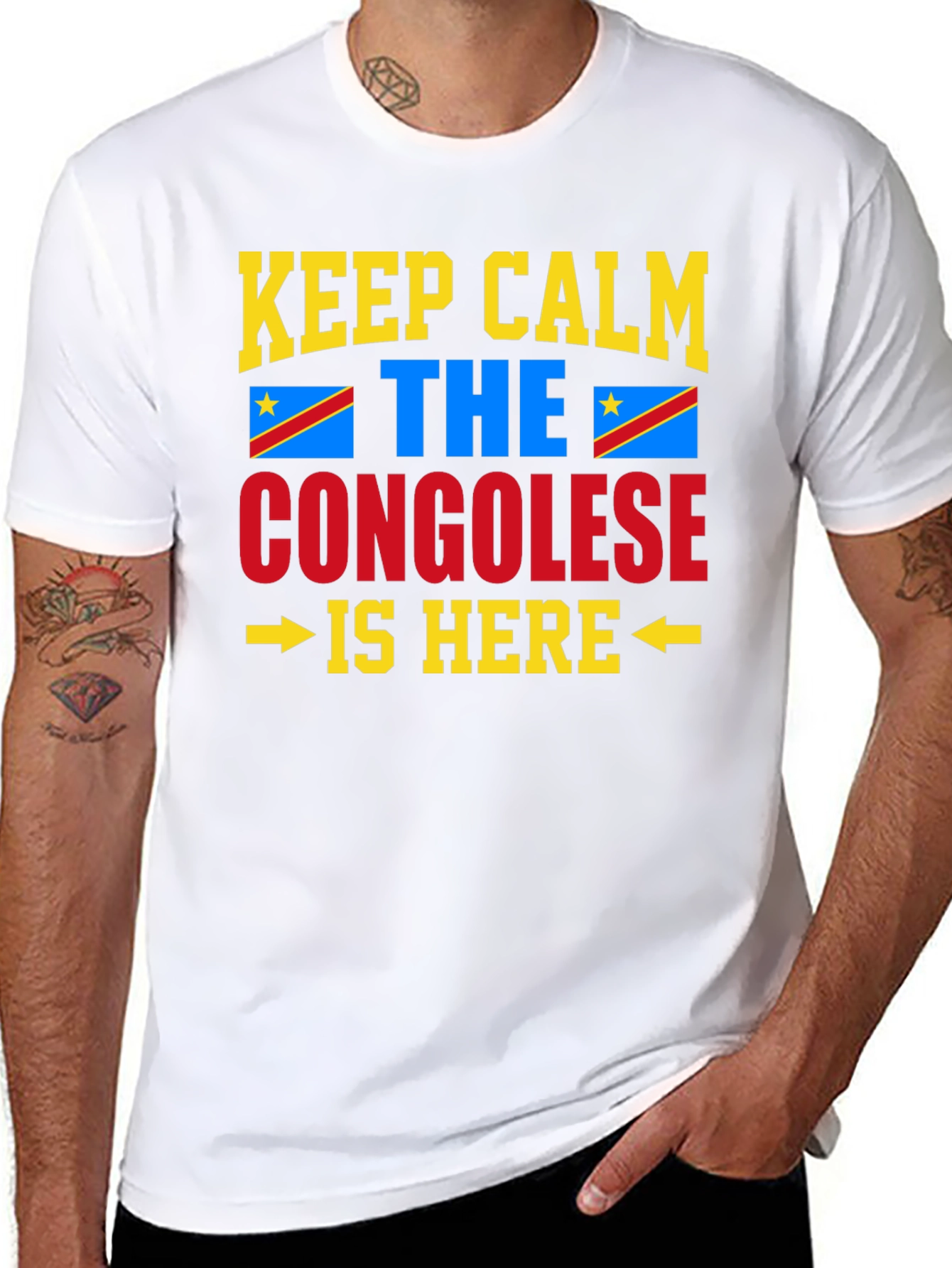 Keep Calm Congolese Pride T-Shirt