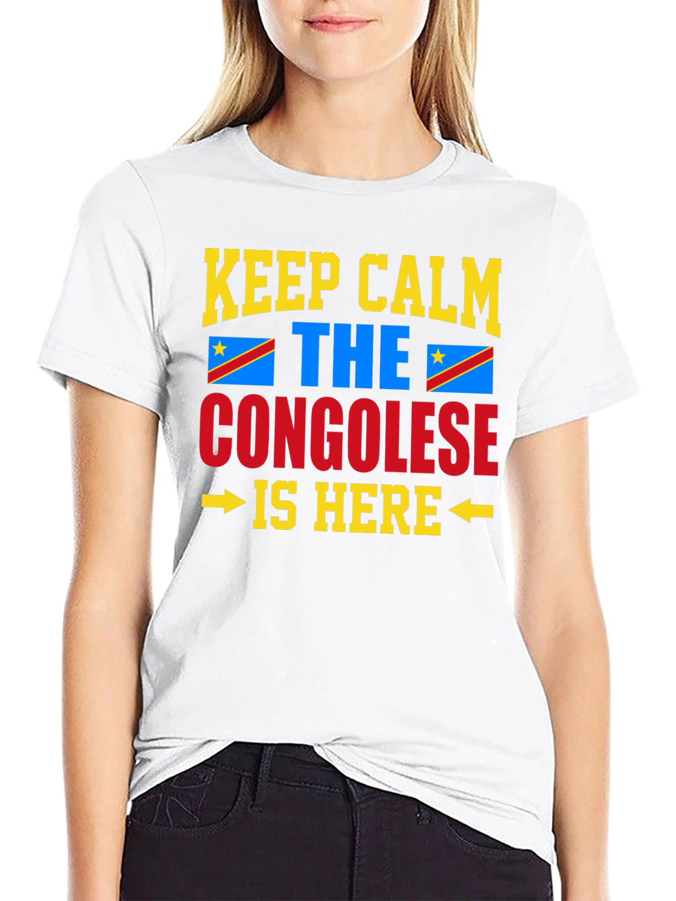 Keep Calm Congolese Pride T-Shirt