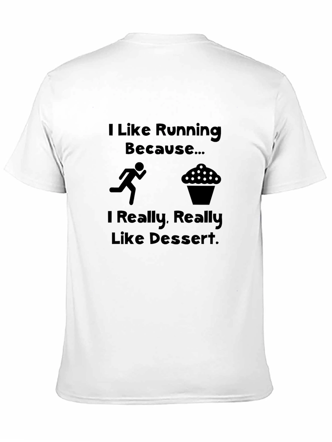 Funny Running & Dessert T-Shirt