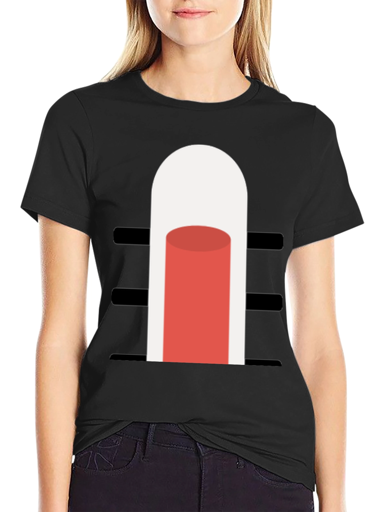 Modern Graphic Tee - Minimalist Design