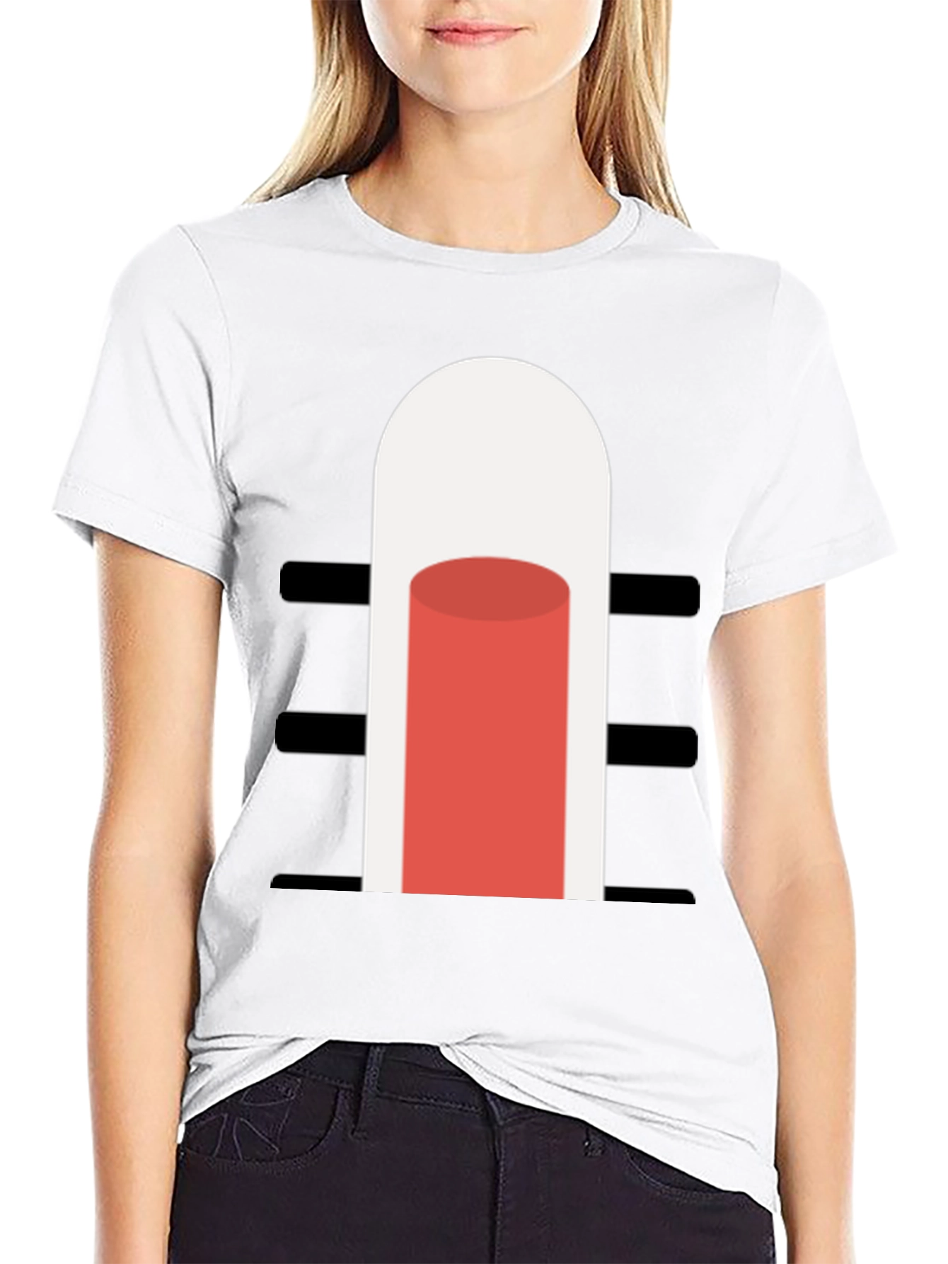 Modern Graphic Tee - Minimalist Design