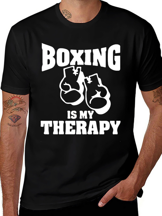 Boxing is My Therapy T-Shirt