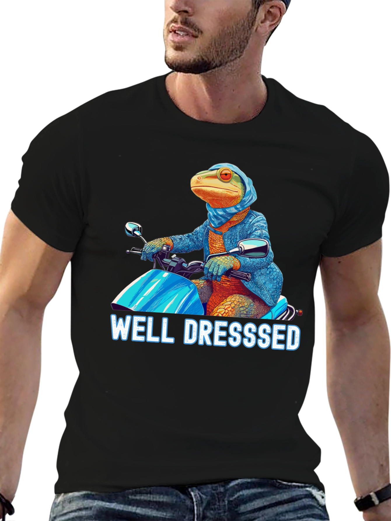 Well Dressed Lizard Rider T-Shirt