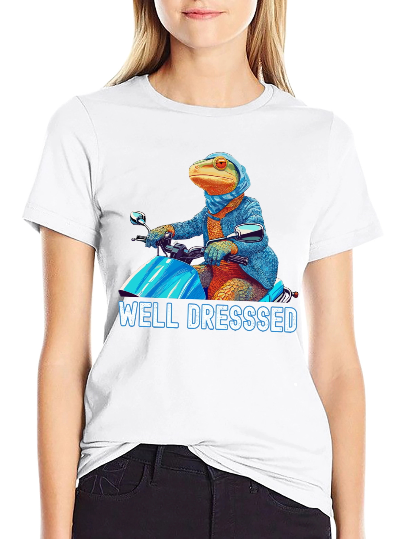Well Dressed Lizard Rider T-Shirt