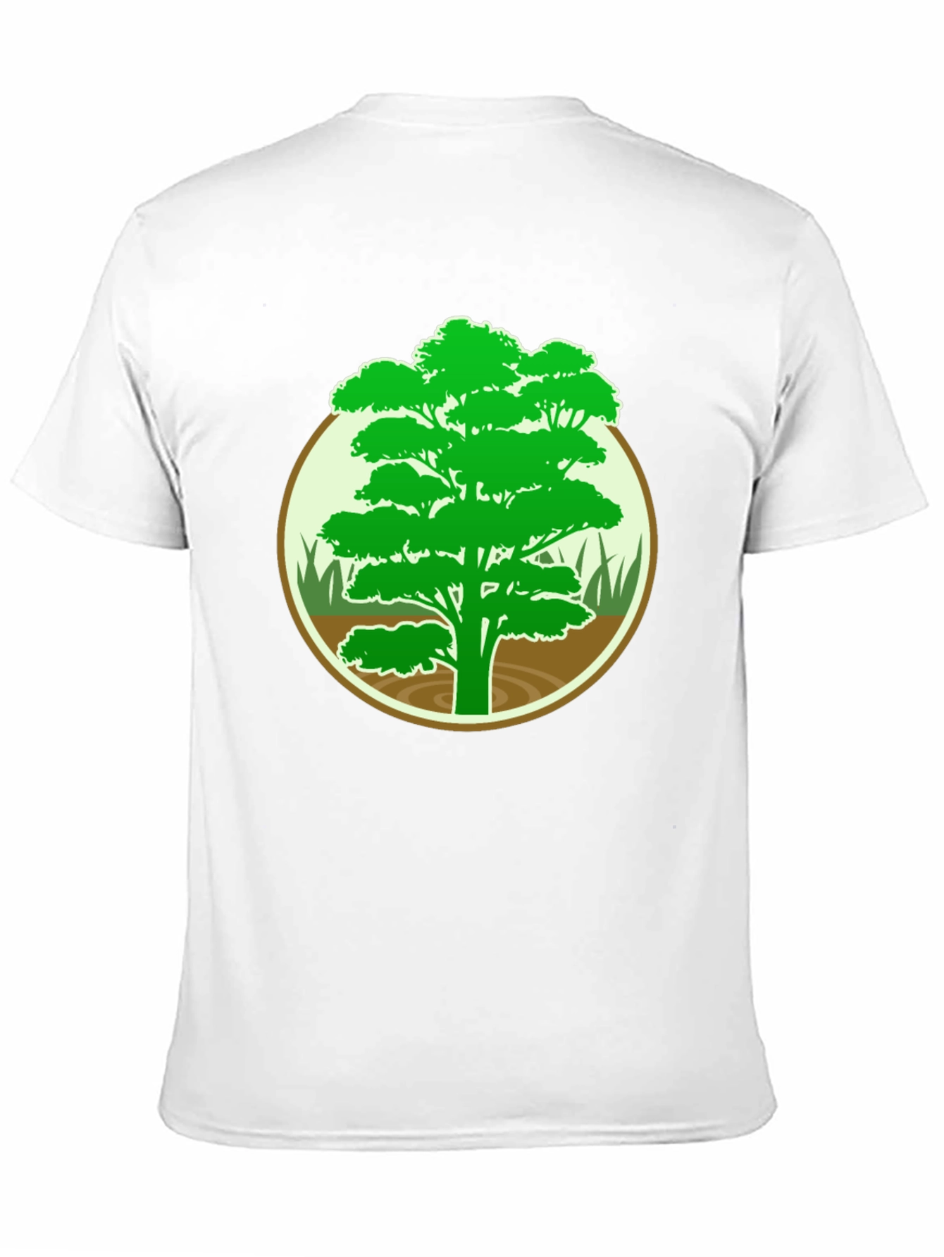 Nature Tree Graphic Tee - Mens Black T-Shirt