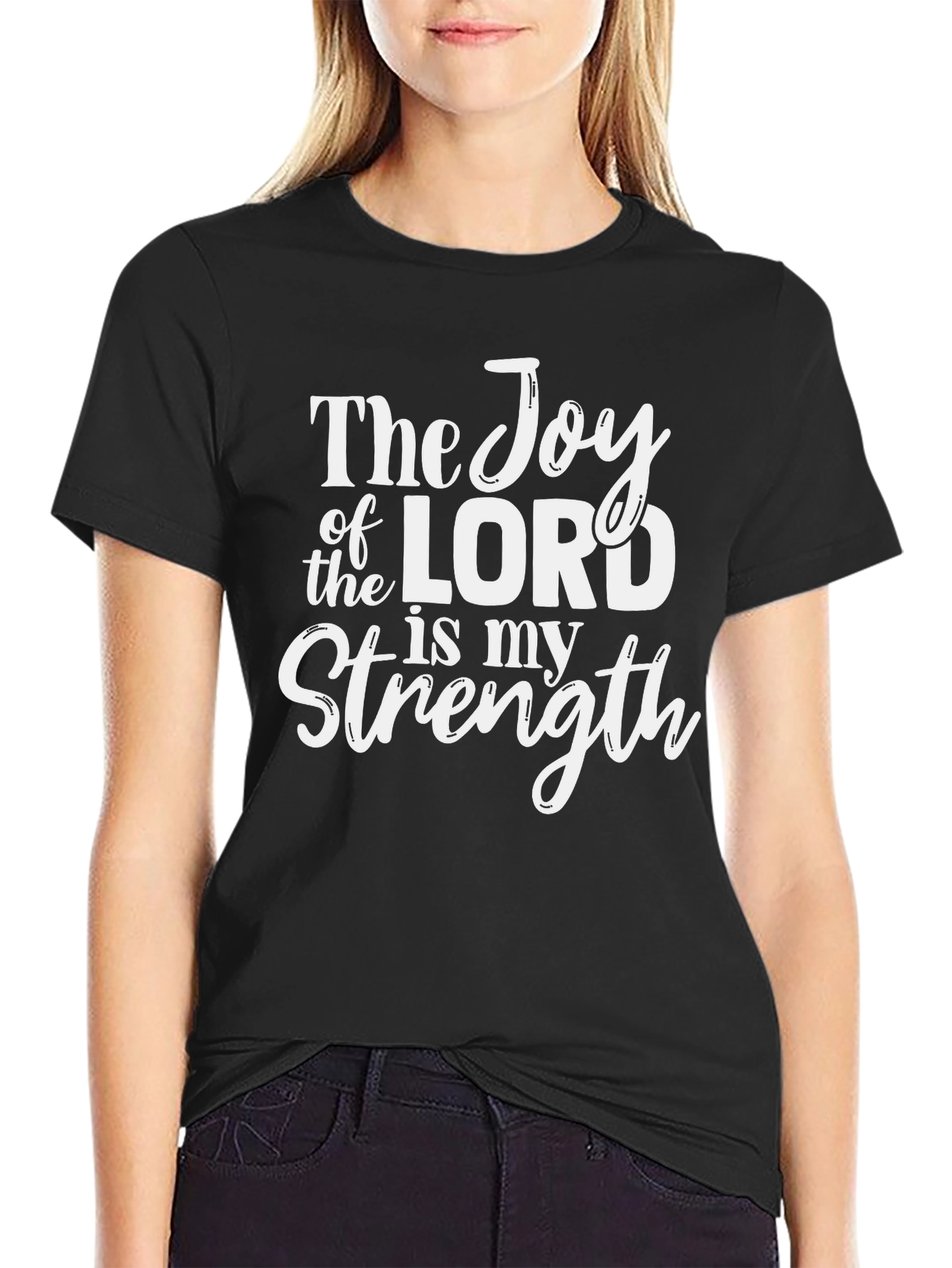 Joy of the Lord T-Shirt: Christian Scripture Tee