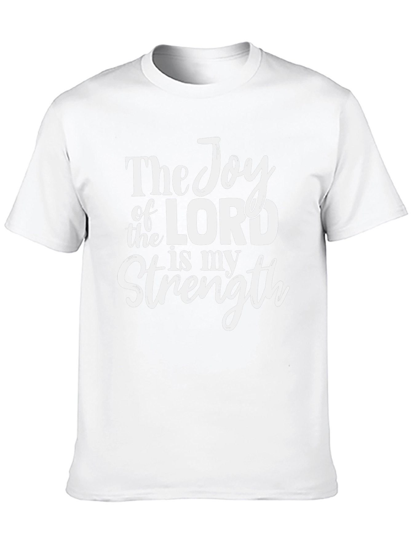 Joy of the Lord T-Shirt: Christian Scripture Tee