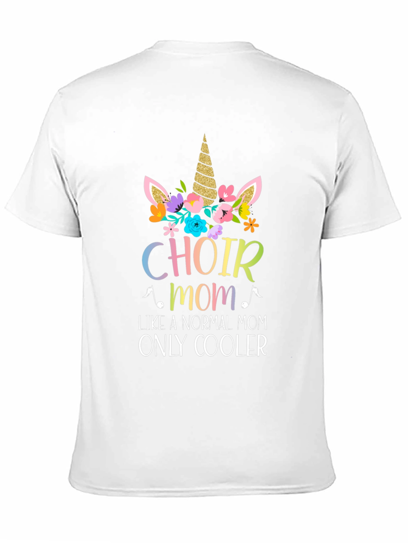 Choir Mom Unicorn Graphic T-Shirt