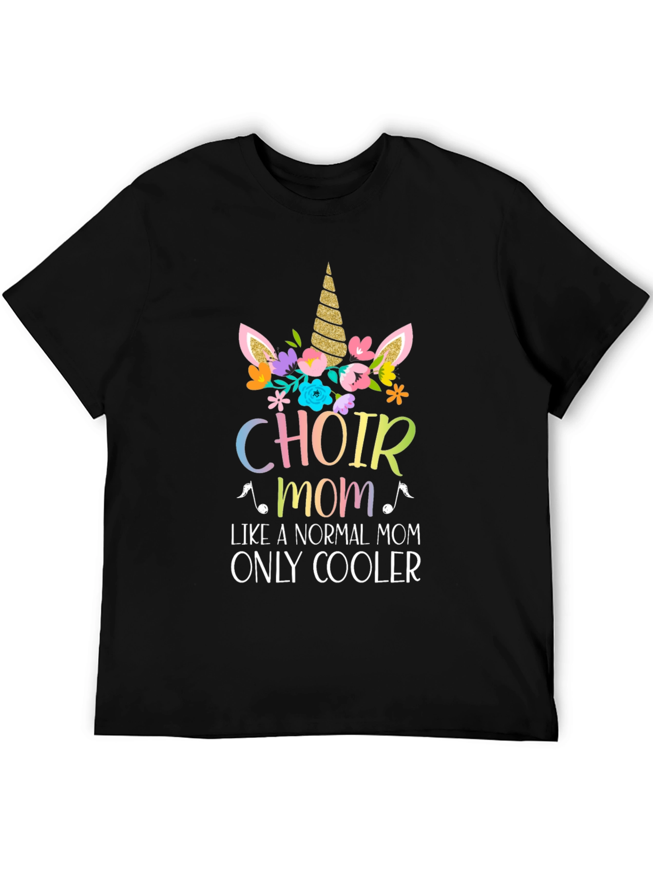 Choir Mom Unicorn Graphic T-Shirt