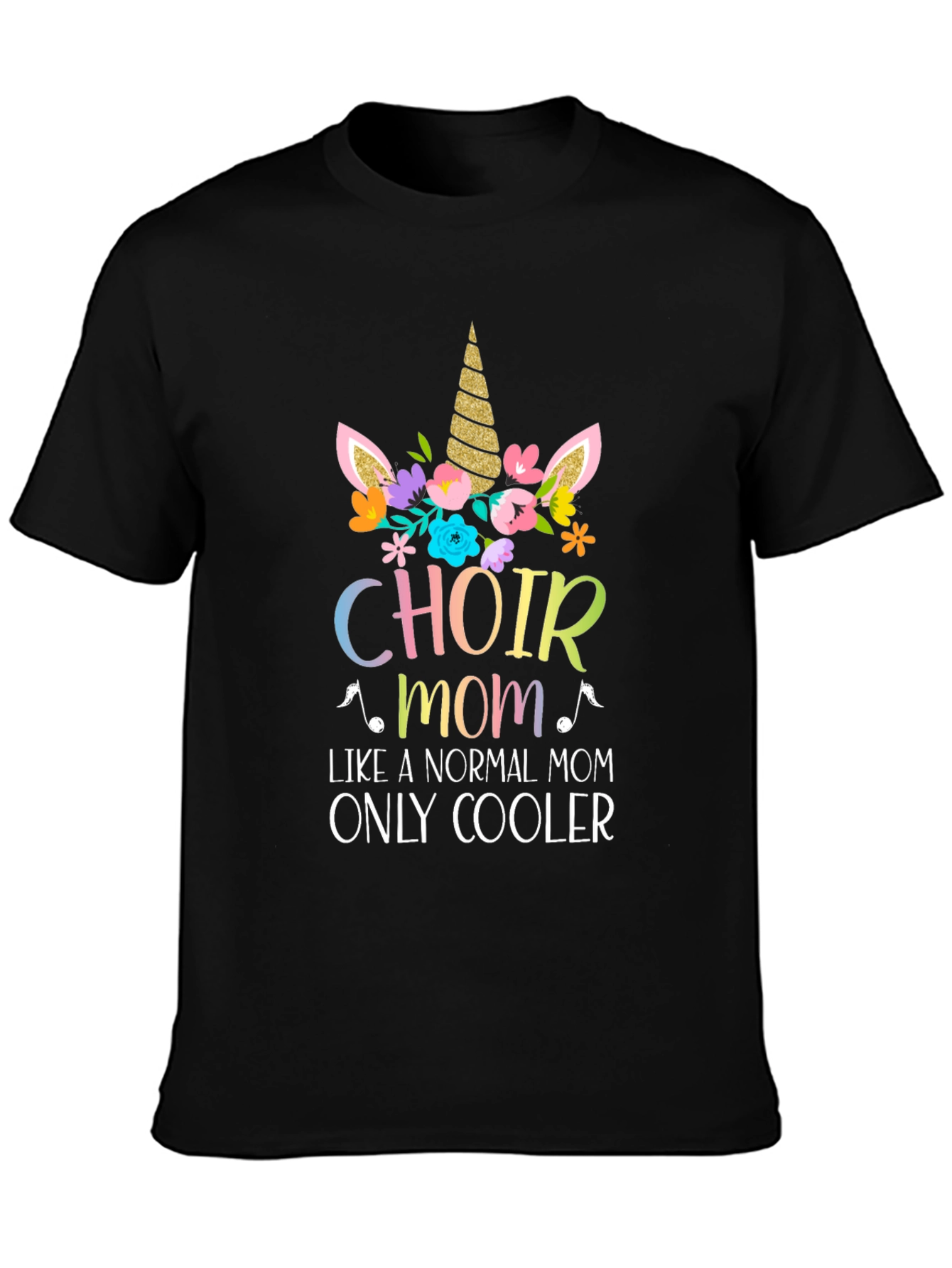 Choir Mom Unicorn Graphic T-Shirt