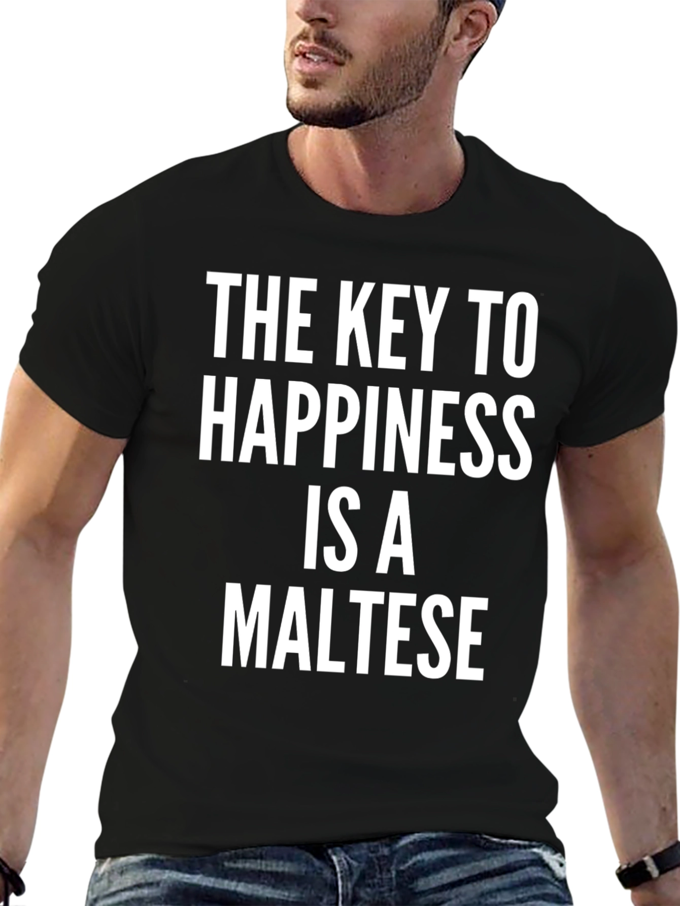Maltese Dog Happiness T-Shirt