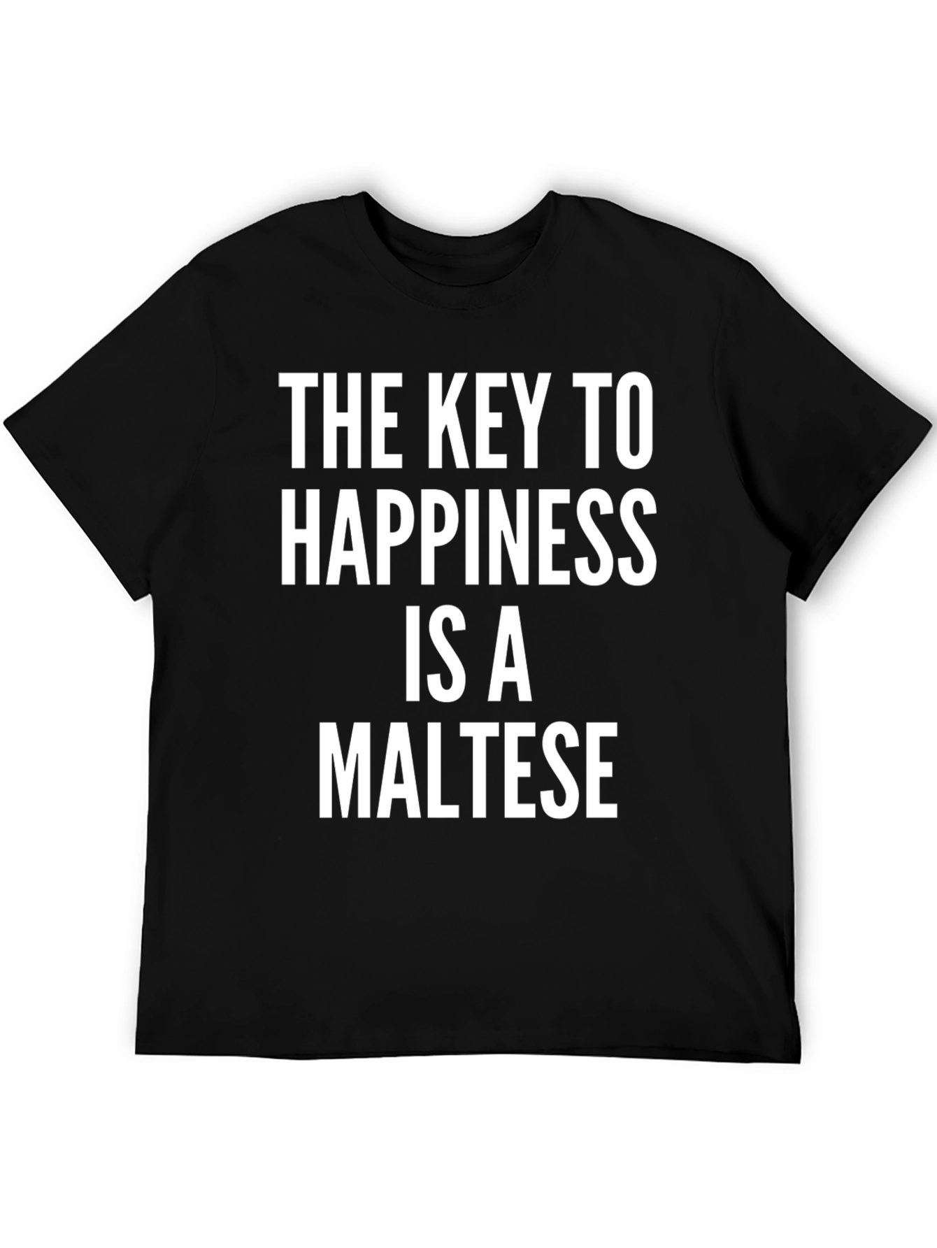 Maltese Dog Happiness T-Shirt
