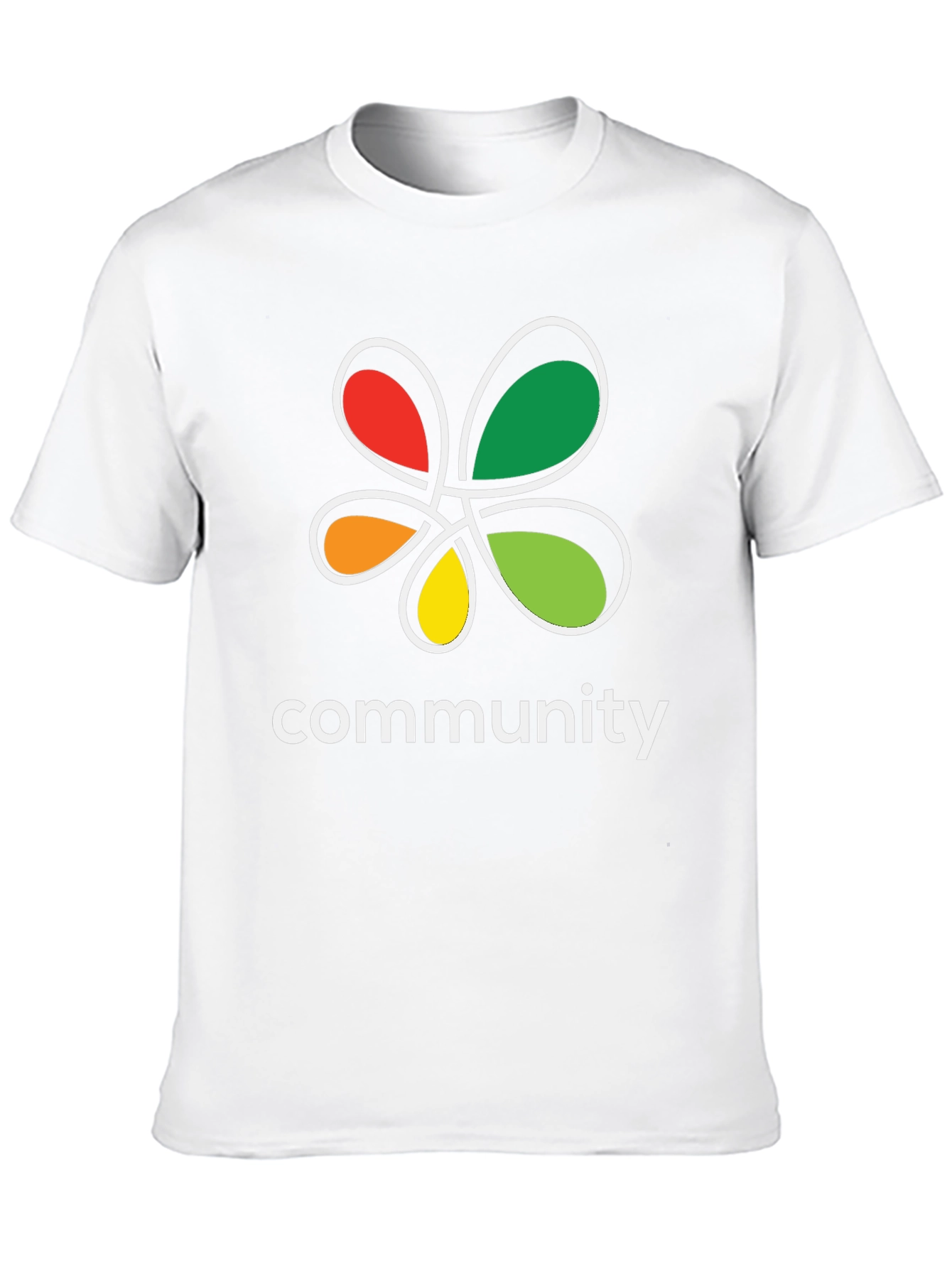 Community Graphic T-Shirt - Black